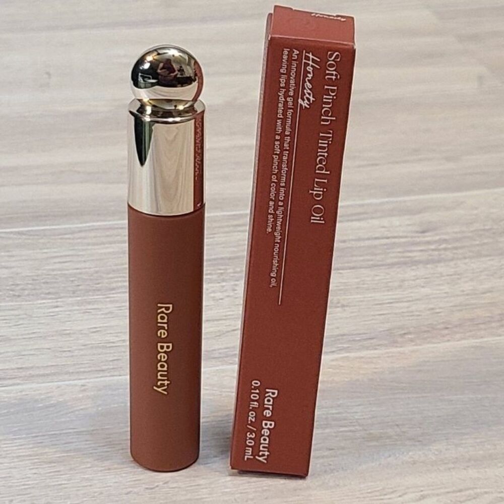 Rare Beauty Soft Pinch Tinted Lip Oil Honesty 0.10 fl oz 3 ml NIB Gloss Stain